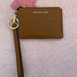 Michael Kors Tan Leather Wallet
